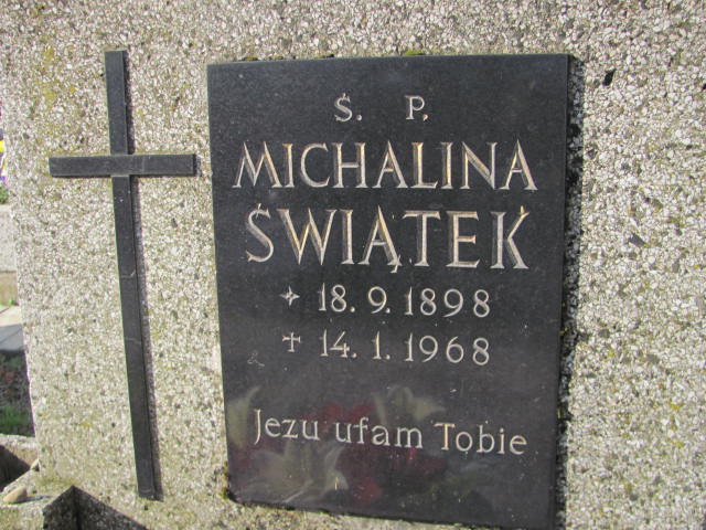 Michalina Świątek 1898 Chocznia - Grobonet - Wyszukiwarka osób pochowanych