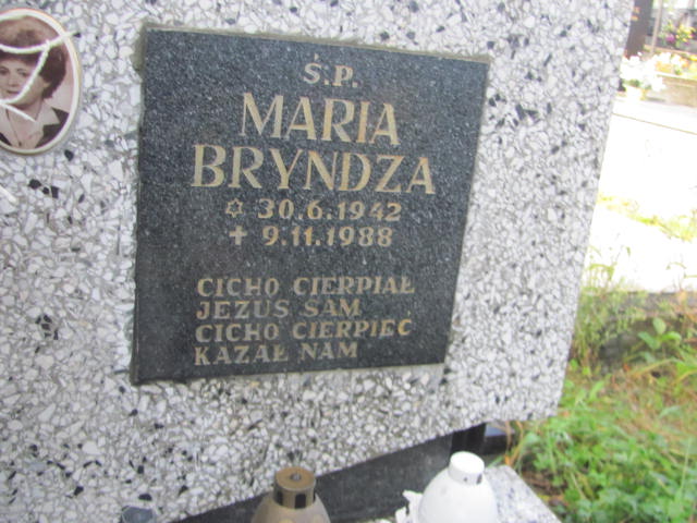 Maria Bryndza 1942 Chocznia - Grobonet - Wyszukiwarka osób pochowanych