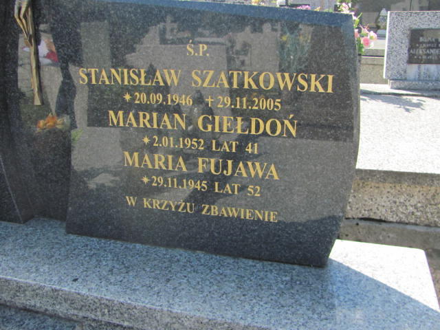 Grażyna Szatkowska 1950 Chocznia - Grobonet - Wyszukiwarka osób pochowanych