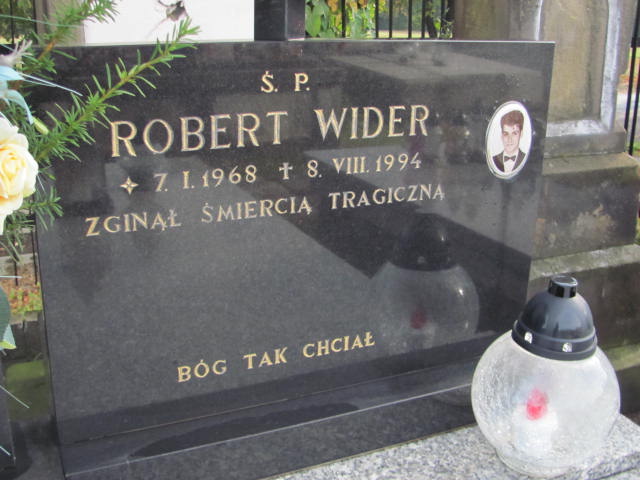 Robert Wider 1968 Chocznia - Grobonet - Wyszukiwarka osób pochowanych