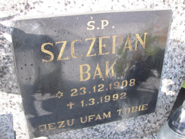 Weronika Bąk 1915 Chocznia - Grobonet - Wyszukiwarka osób pochowanych