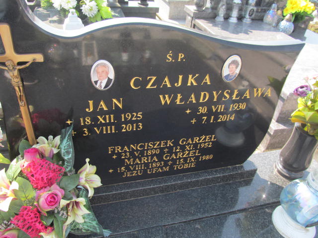 Władysława Czajka 1930 Chocznia - Grobonet - Wyszukiwarka osób pochowanych