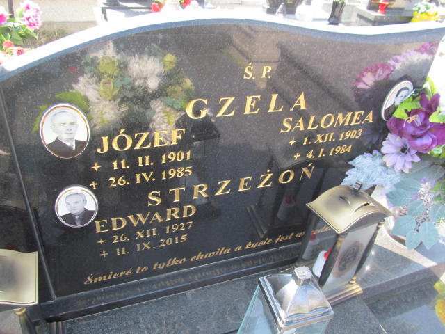 Edward Strzeżoń 1927 Chocznia - Grobonet - Wyszukiwarka osób pochowanych